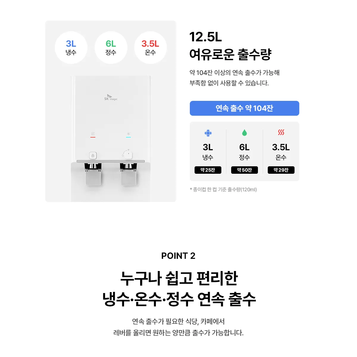 [SK매직] 뉴랜드정수기(RO) WPU-B710F 상세 이미지 7