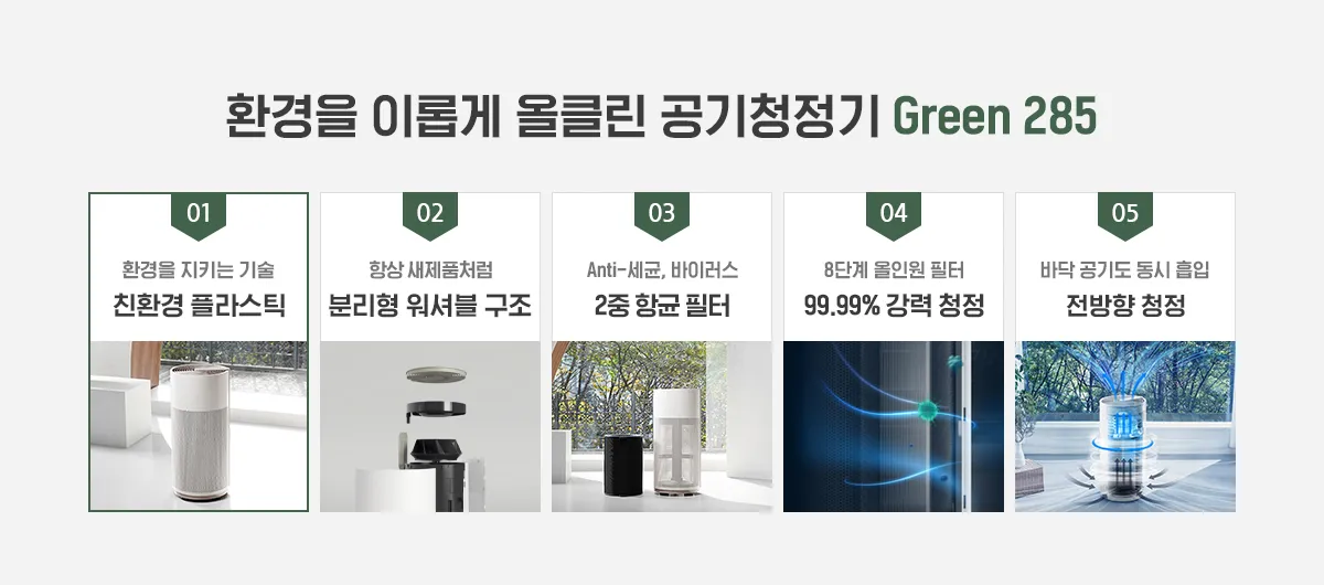 [SK매직] 올클린 공기청정기(25평형) ACL-25C 상세 이미지 4