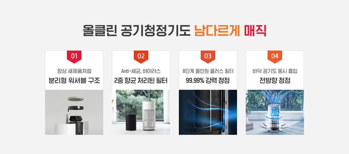 [SK매직] 올클린 공기청정기(25평형) ACL-25C 상세 이미지 5