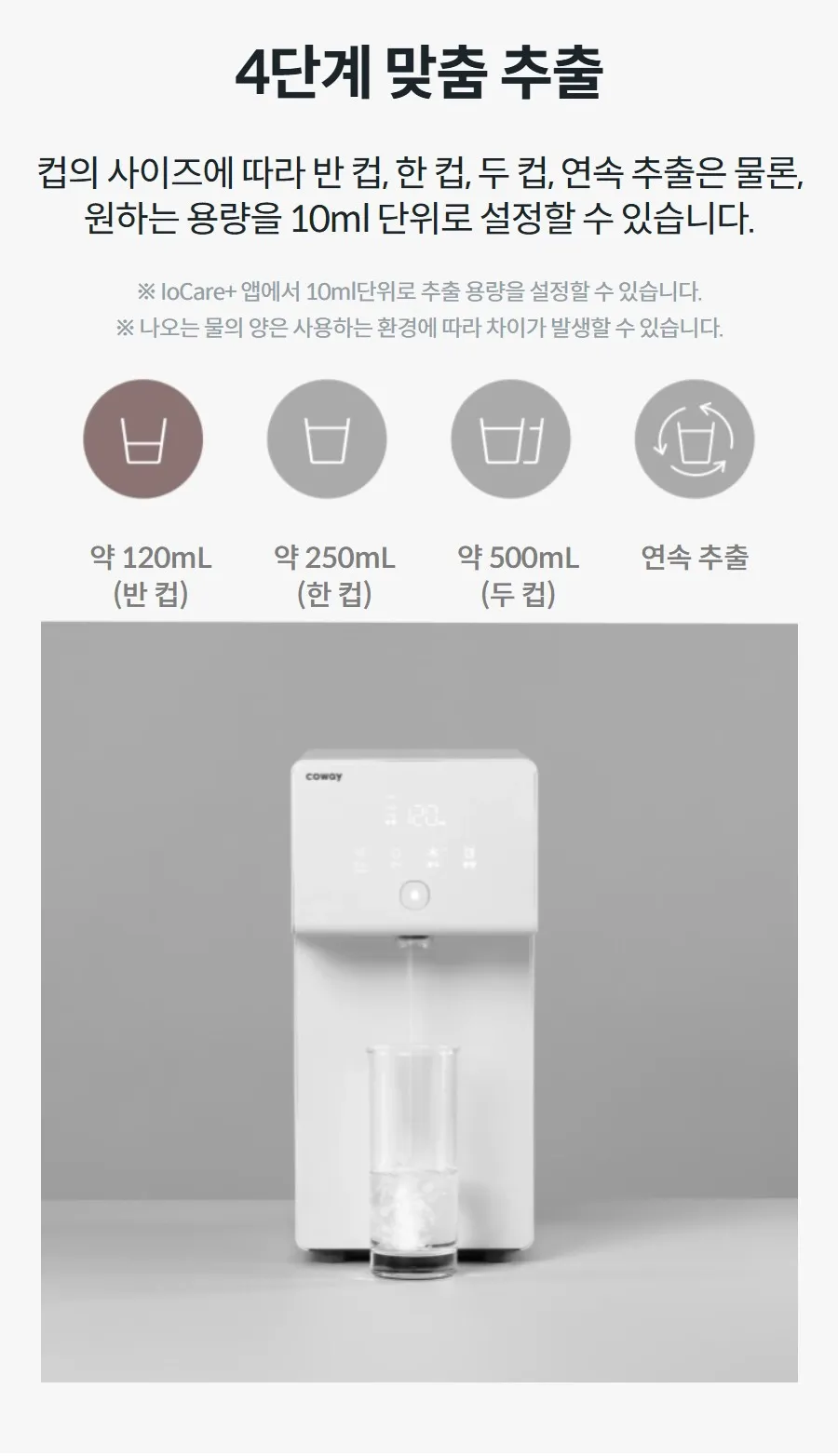 [코웨이]아이콘 정수기 2 CHP-7211N_V2 상세 이미지 11
