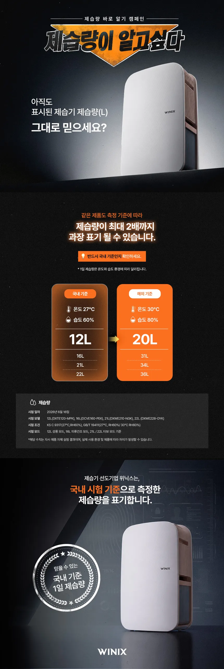 위닉스_제습기_16L_DCVE160-PEK 상세 이미지 1