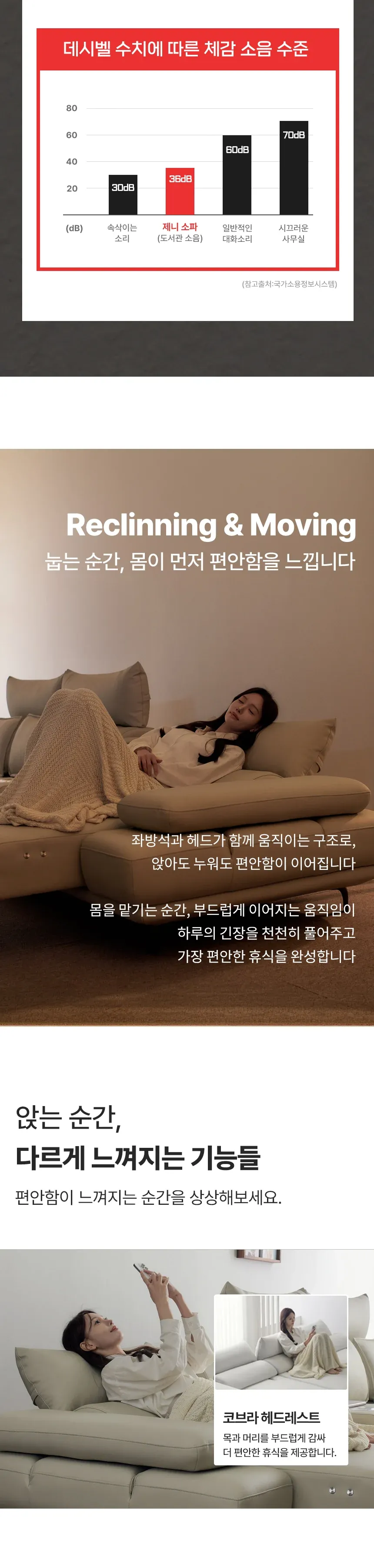 [퍼니챗] 제니 비건 6인용 리클라이너 슬라이드 무빙 코너형 모션소파_우퍼 포함 (비건 아이보리) 상세 이미지 13