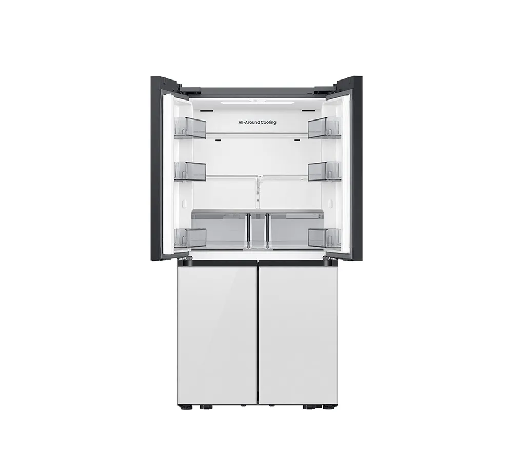 [삼성] 비스포크 냉장고 4도어 키친핏 Max 640L 코타 화이트 RM70F63R2A [페이] 썸네일 2