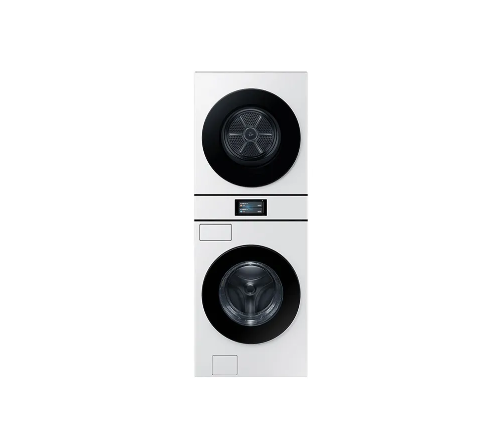 [삼성] 비스포크 AI 원바디 세탁기(25kg)+건조기(20kg) 1등급 화이트 WH90F2520GBHW