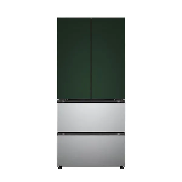[LG가전구독] 디오스 오브제컬렉션 김치톡톡 Fit&Max 김치냉장고 480L 그린/실버 Z484SGS123S
