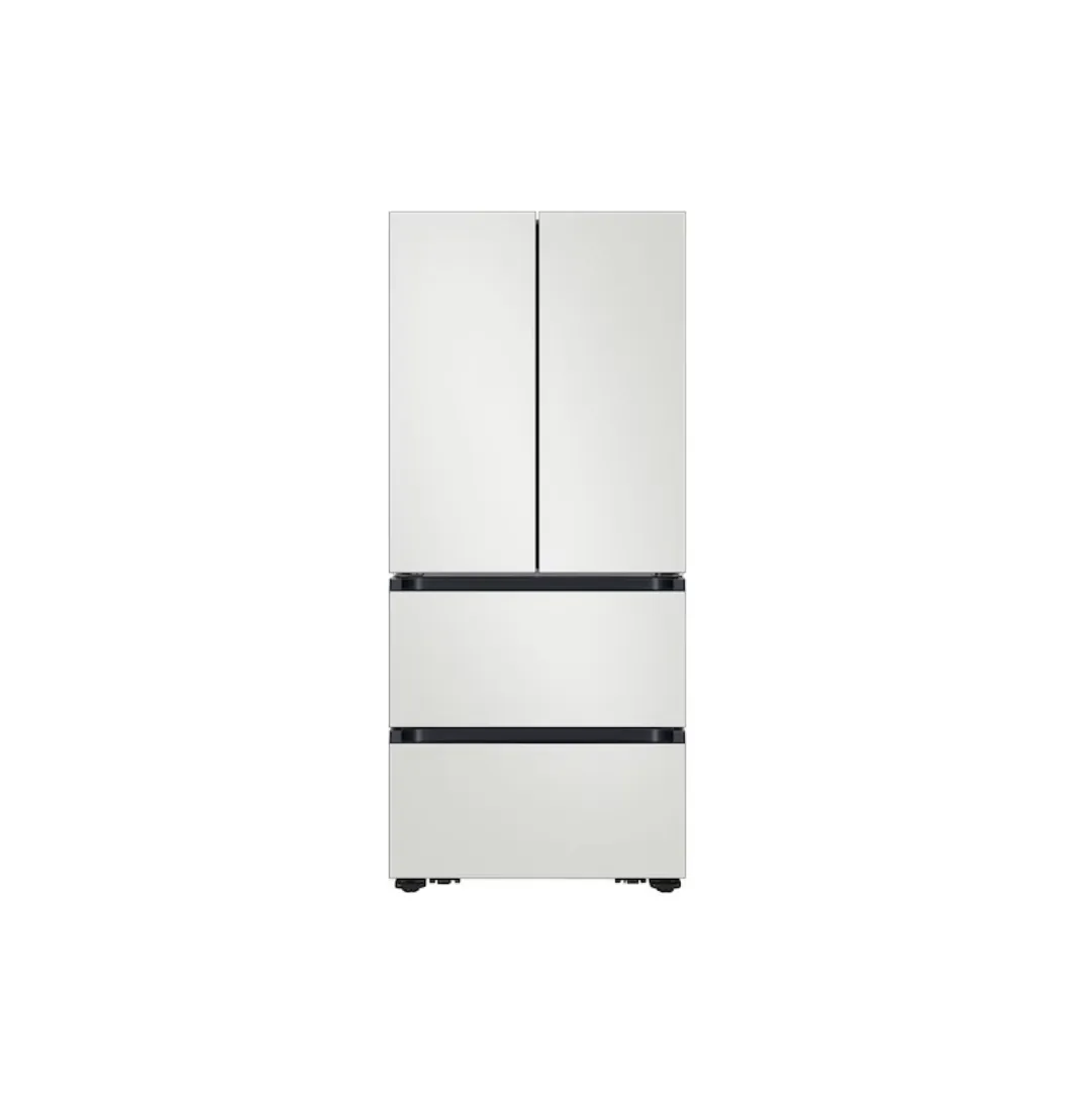 [삼성] 비스포크 AI 김치플러스 4도어 490L 코타 화이트 RK70F49F2A [페이] 썸네일 1