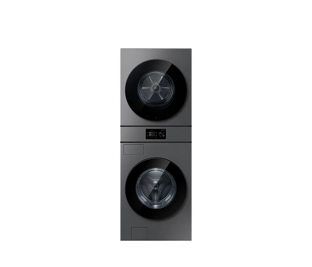 [삼성] NEW 비스포크 AI 원바디 세탁기(24kg)+건조기(20kg) 1등급 다크스틸 WH80H2420GBHS