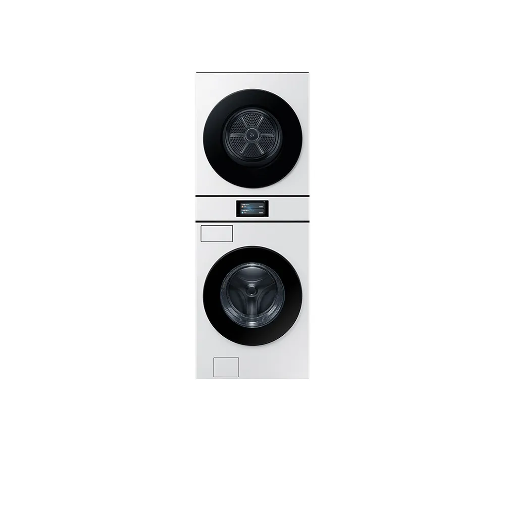 [삼성] 비스포크 AI 원바디 세탁기(21kg)+건조기(20kg) 1등급 화이트 WH90F2120GBHW