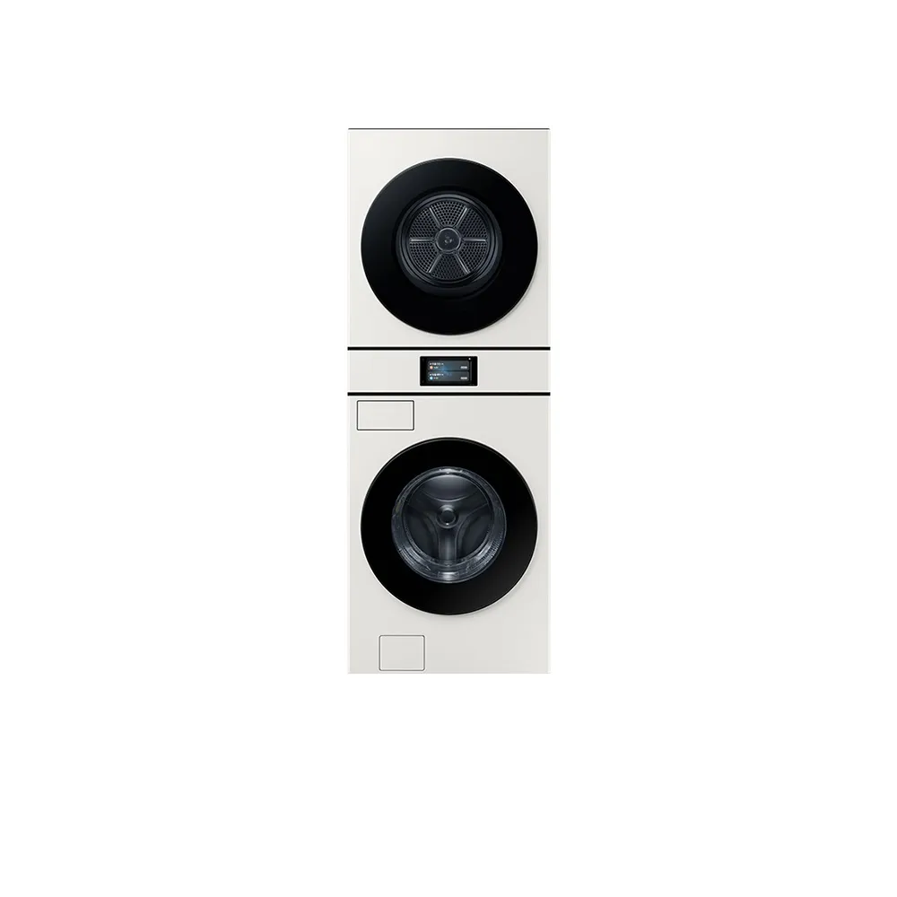 [삼성] 비스포크 AI 원바디 세탁기(21kg)+건조기(20kg) 1등급 그레이지 WH90F2120GBHY