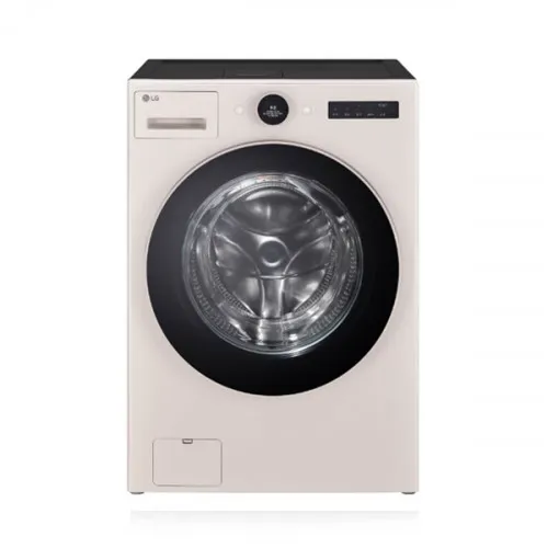 [LG] 트롬 오브제컬렉션 워시콤보 세탁기 25kg / 건조기 15kg 네이처베이지