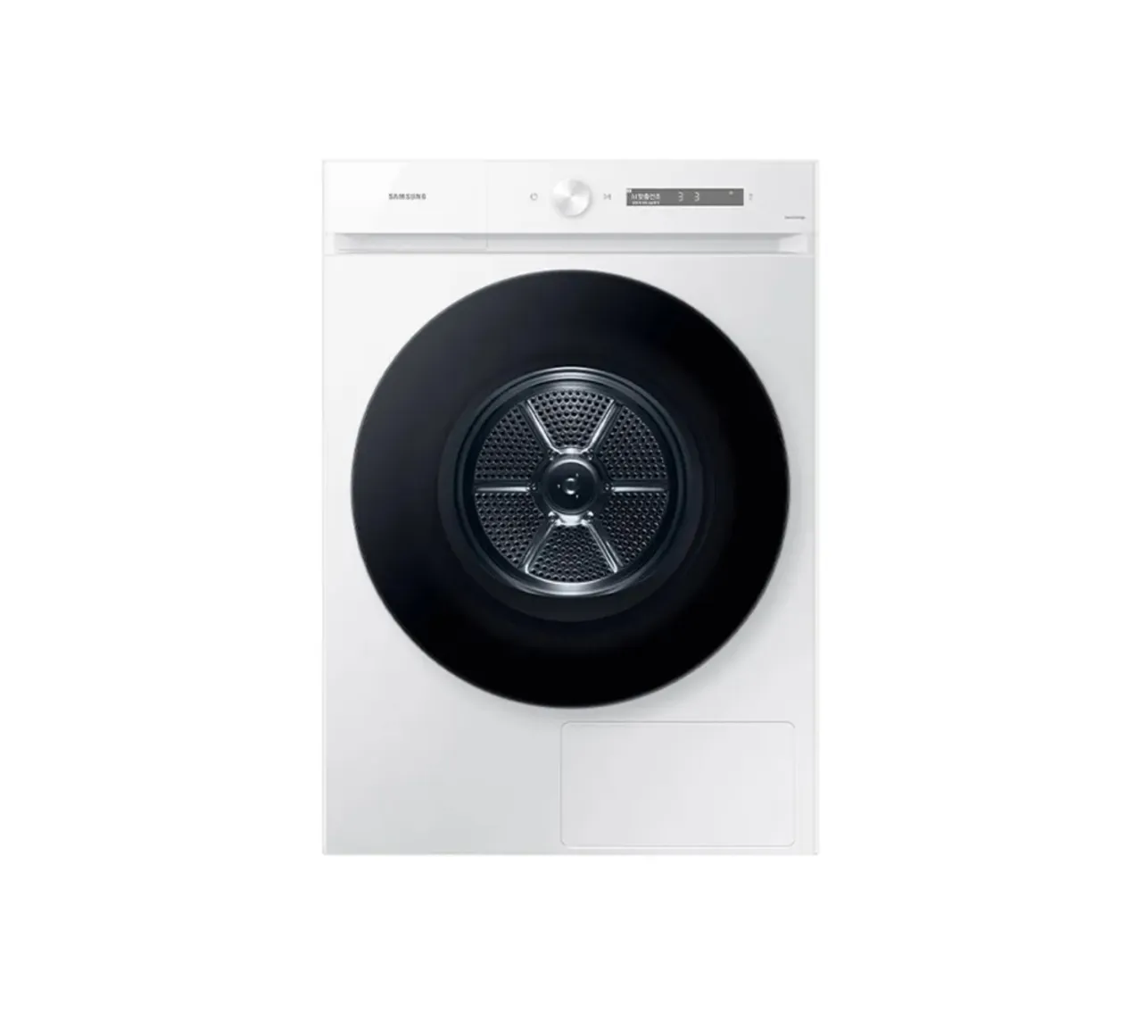 [삼성] 비스포크 그랑데 건조기 AI 17kg [심플컨트롤] 1등급 화이트 DV17CB6600BW [페이]