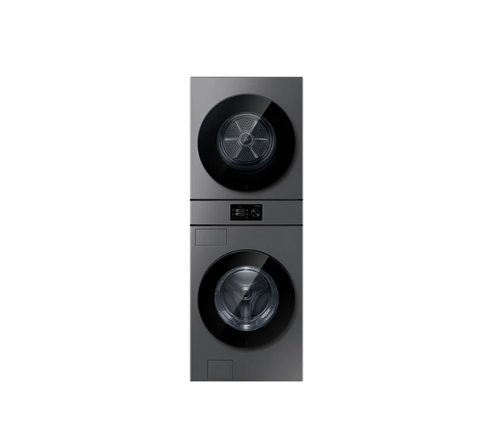 [삼성] NEW 비스포크 AI 원바디 세탁기(24kg)+건조기(22kg) 1등급 다크스틸 WH80H2422GBHS