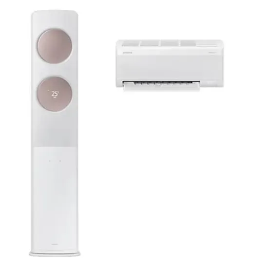 [삼성] 에어컨 무풍 클래식 일반 화이트 스탠드+벽걸이 19평+6평 AF70F19D24RRS