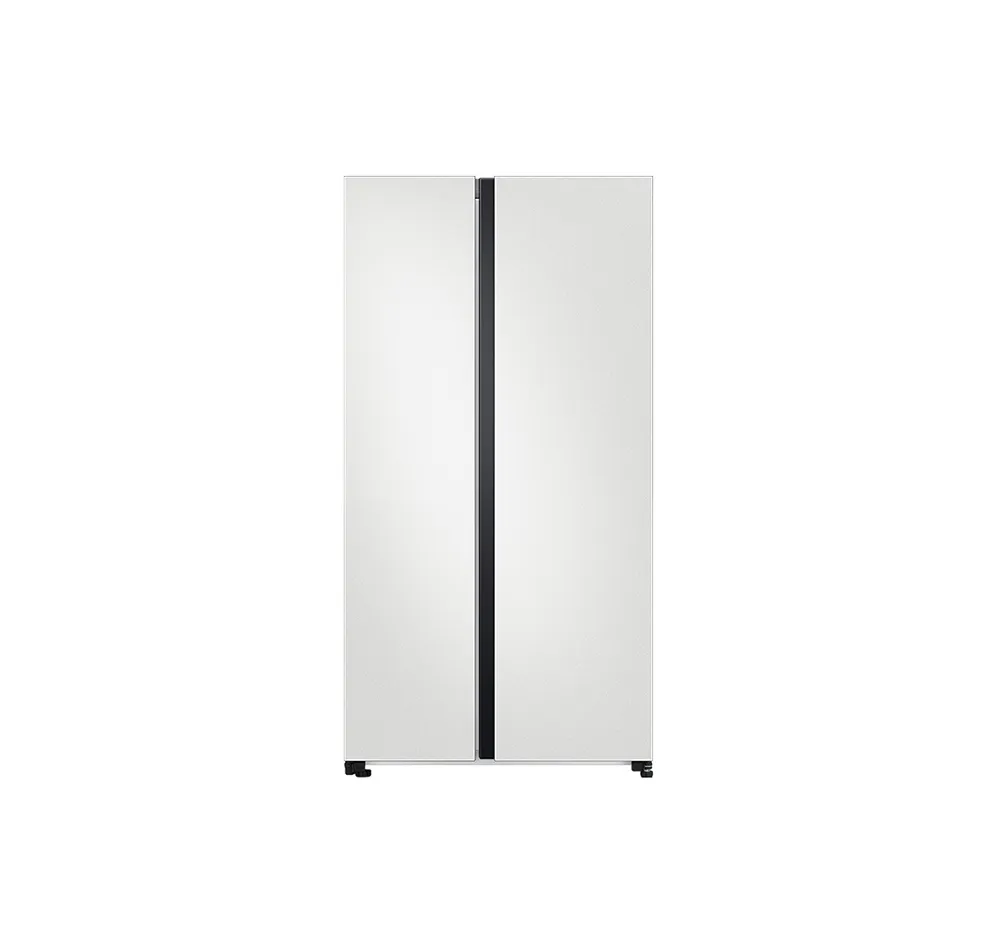 [삼성] 비스포크 양문형 냉장고 852L (메탈쿨링커버) 코타화이트 RS70F84N2Y+M107 [페이] 썸네일 1