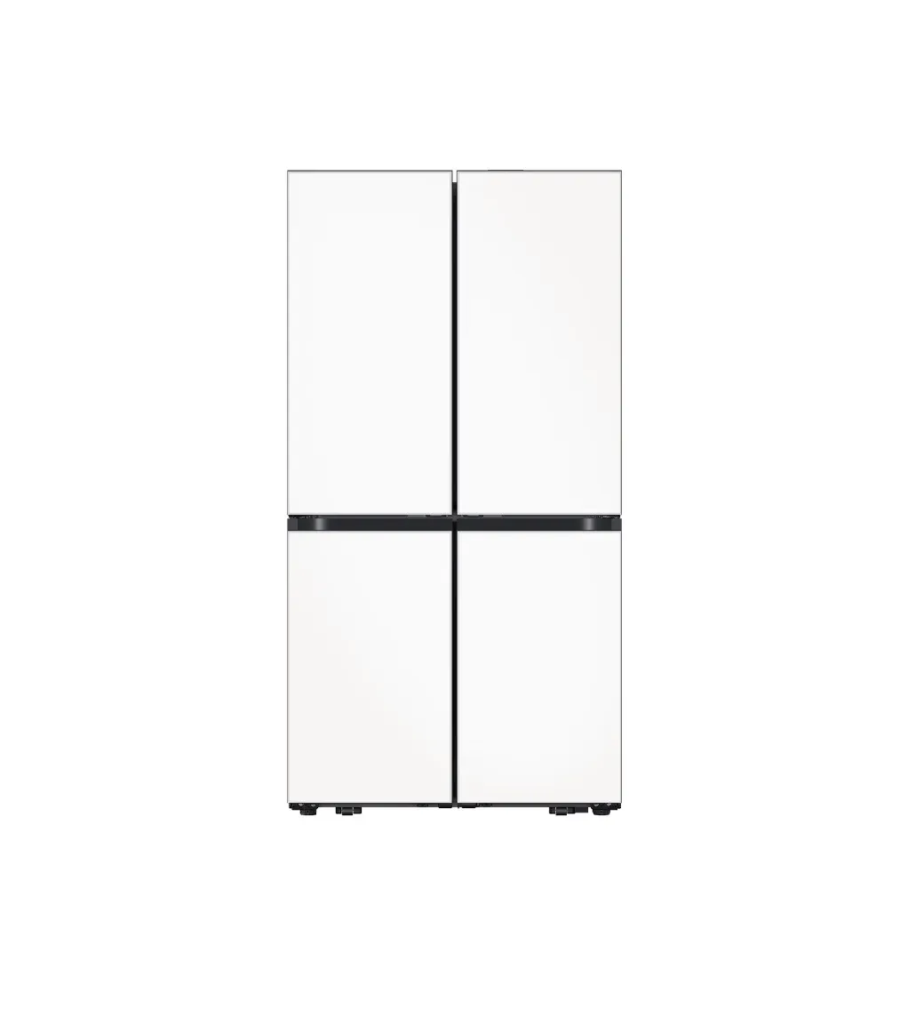 [삼성] 비스포크 AI 하이브리드 냉장고 4도어 새틴 화이트 889L RM80F91K1X [페이] 썸네일 1