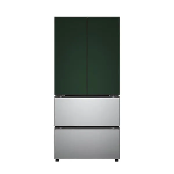 [LG가전구독] 디오스 오브제컬렉션 김치톡톡 Fit&Max 김치냉장고 480L 그린/실버 Z484SGS153S