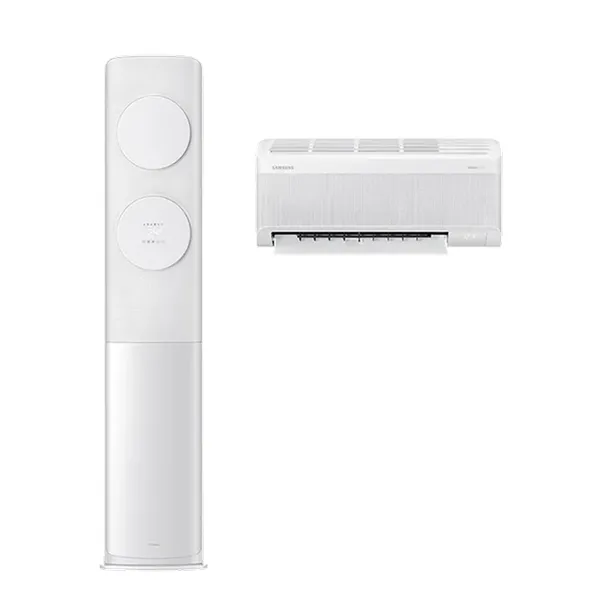 [삼성] 비스포크 AI 무풍 클래식 2in1 에어컨 19평 메탈 화이트/화이트 AF70F19D11WRY(매립배관)