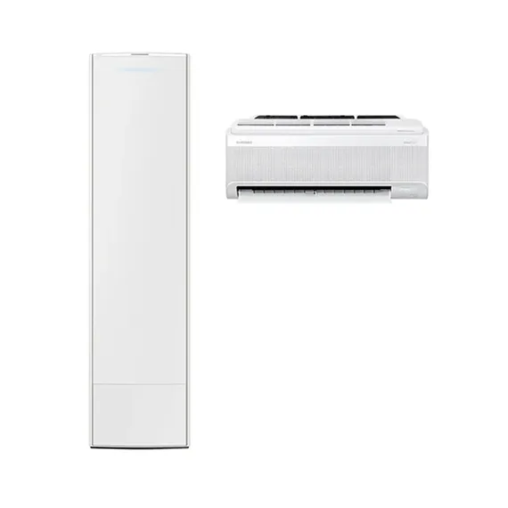 (1Q) 삼성 에어컨 무풍갤러리 AF9900 일반 화이트 스탠드+벽걸이 25평+6평 (60) AF80F25D29WRS