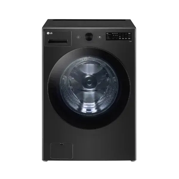 [LG] 트롬 오브제컬렉션 세탁기 24kg 스페이스 블랙 (FG24KN)