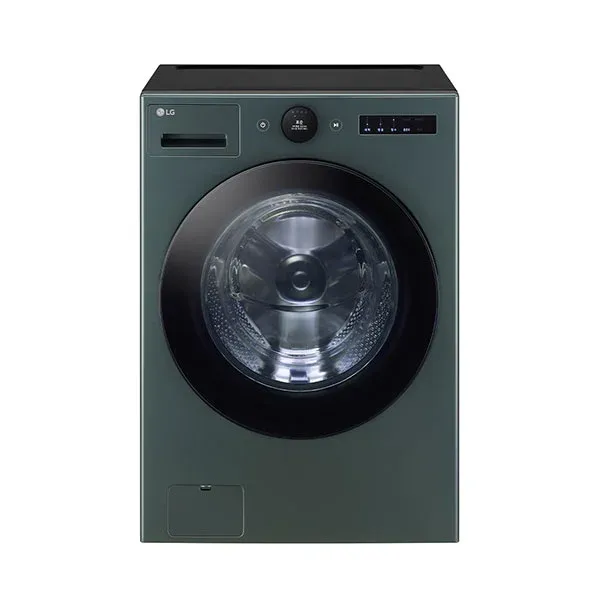 [LG] 트롬 오브제컬렉션 세탁기 25kg 네이처 그린 (FX25GA)