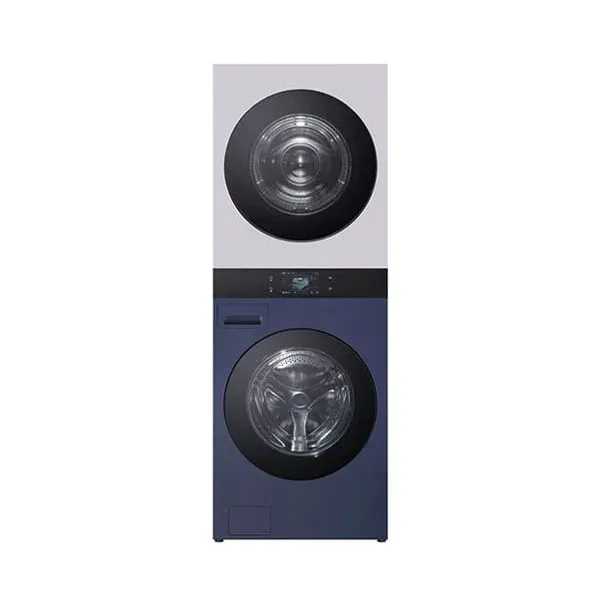 [LG] 트롬 AI 오브제컬렉션 워시타워 25kg+25kg 네이처크림그레이/네이처네이비 (WA2525YMZF)
