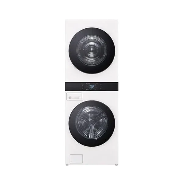 [LG] 트롬 AI 오브제컬렉션 워시타워 25kg+25kg 네이처에센스화이트 (WA2525IIHF)