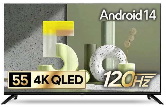 [더함] 스마트 구글 5.0 OS 안드로이드 14 QLED 55인치 120Hz (36) UA551QLED