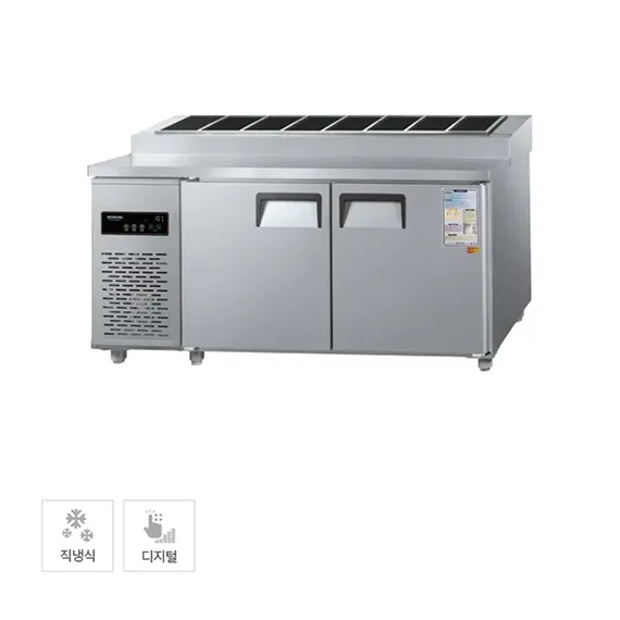 [그랜드우성] 직냉식 김밥 냉장고 370L (내부스텐) (36) CWSM-150RBT_내부스텐 (K)